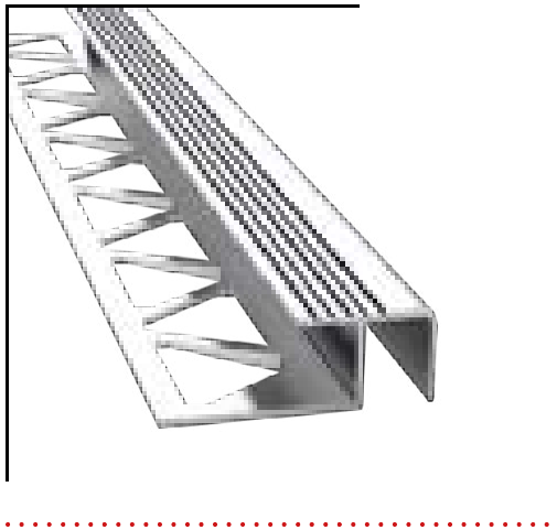 ÇİFT TARAFLI MERDİVEN BASAMAK PROFİLİ