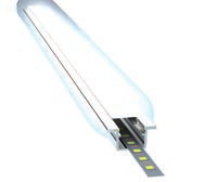 12x15 CM ALÜMİNYUM KANATLI LED PROFİLİ