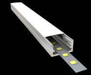 7X13 MM KANAL LED PROFİLİ