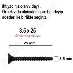 ALÇIPAN VİDASI
