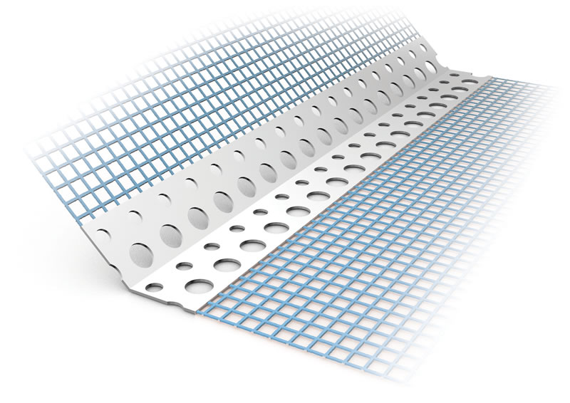Fileli PVC Köşe Profili ( Turuncu – Mavi )
